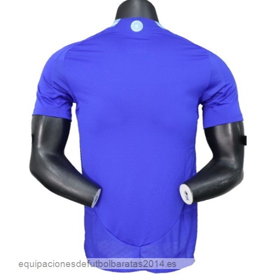 Nuevo 2ª Jugadores Camiseta Argentina 2024 Azul Baratas